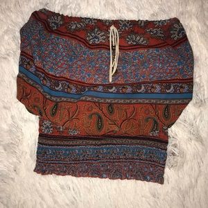Boho tube top